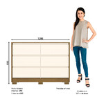 Cômoda 6 Gavetas Layla Casa 812