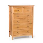 Cômoda 6 Gavetas Madeira Maciça Nest Carvalho