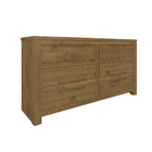 Cômoda 6 Gavetas Madma Garapa Artemobili