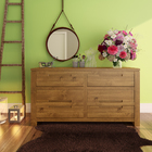 Cômoda 6 Gavetas Madma Garapa Artemobili