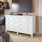 Cômoda 6 Gavetas Maggiore Branco Lopas