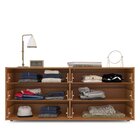 Cômoda 6 Gavetas Móveis 150,1cm 63,1cm 46cm Valência Freijó/c