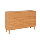 Cômoda 6 Gavetas Oiti Cabecasa Madeiraoriginals Marrom