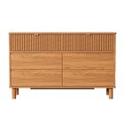 Cômoda 6 Gavetas Oiti Cabecasa Madeiraoriginals Marrom