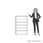 Cômoda 6 Gavetas Unno Albatroz