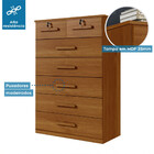 Cômoda 7 Gavetas Barcelona  Benetil Cinamomo