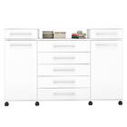 Comoda 7 Gavetas Texas Branco