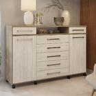 Comoda 7 Gavetas Texas Nogal Vanilla