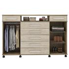 Comoda 7 Gavetas Texas Nogal Vanilla