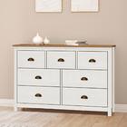 Comoda 7 Gv 02 Mesas De Cabeceira 3 Gv Madeira Maciça Milani