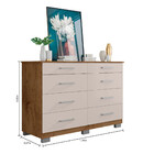 Cômoda 8 Gavetas Co8050 Araplac