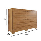 Cômoda 8 Gavetas Com Pés California Benetil