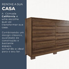 Cômoda 8 Gavetas Com Pés California Benetil