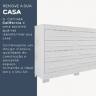 Cômoda 8 Gavetas Com Pés California Benetil