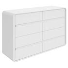 Comoda 8 Gavetas Easy Like  Branco