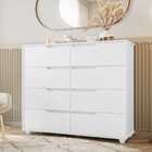 Cômoda 8 Gavetas Flex Doble Albatroz