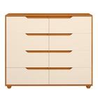 Cômoda 8 Gavetas Flex Doble Albatroz