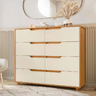 Cômoda 8 Gavetas Flex Doble - Móveis Albatroz - Carvalho Grif