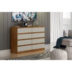 Cômoda 8 Gavetas Gaya  Cumaru Fendi