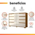 Cômoda 8 Gavetas Georgia Moval