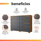 Cômoda 8 Gavetas Georgia Moval