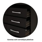 Cômoda 8 Gavetas Imperatriz Preto