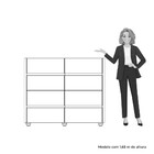 Cômoda 8 Gavetas Infinite Albatroz