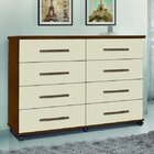 Cômoda 8 Gavetas Jade Mel/pérola