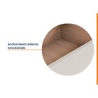 Cômoda 8 Gavetas Joy Cabecasa Madeiraoriginals Cinza