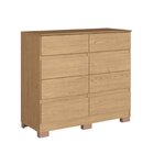 Cômoda 8 Gavetas Lara 108cm X 97cm X 45,3cm Angelin