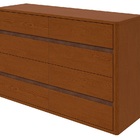 Comoda 8 Gavetas Leder - Lopas Frassino