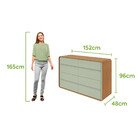 Cômoda 8 Gavetas Loop Ii Lopas