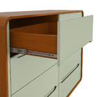 Comoda 8 Gavetas Loop - Lopas Frassino-salvia