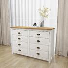 Comoda 8 Gavetas Madeira Maciça 125 Cm 9102 Milani Store