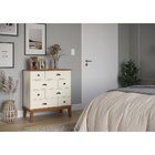 Cômoda 8 Gavetas Off White