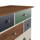 Cômoda 8 Gavetas Off White Color