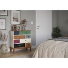 Cômoda 8 Gavetas Off White Color