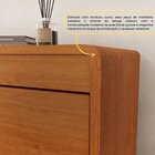 Cômoda 8 Gavetas Orgânica 100% Mdf 158cm Luna Espresso Móveis
