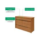 Cômoda 8 Gavetas Urban Lopas