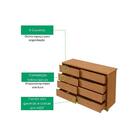 Cômoda 8 Gavetas Urban Lopas