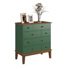 Cômoda 8 Gavetas Verde