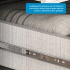 Cômoda 95 Cm 1 Porta 5 Gavetas 100% Mdf Nemésia Espresso Móve