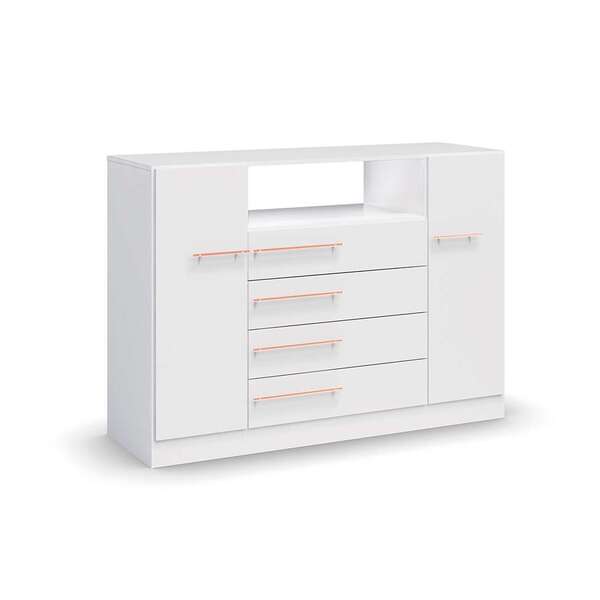 Cômoda Acorus 2 Pt 4 Gv Branca