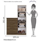 Cômoda Albatroz Belize 1 Porta 4 Gavetas - 412.34