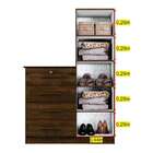 Cômoda Albatroz Belize 1 Porta 4 Gavetas - 412.34