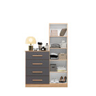 Cômoda Albatroz Belize Plus 1 Porta 4 Gaveta