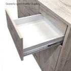 Cômoda Aline Pequena Solteiro 7 Gavetas Branco