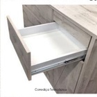 Cômoda Aline Pequena Solteiro 7 Gavetas Branco