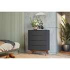 Cômoda Alpi 4 Gv Preta