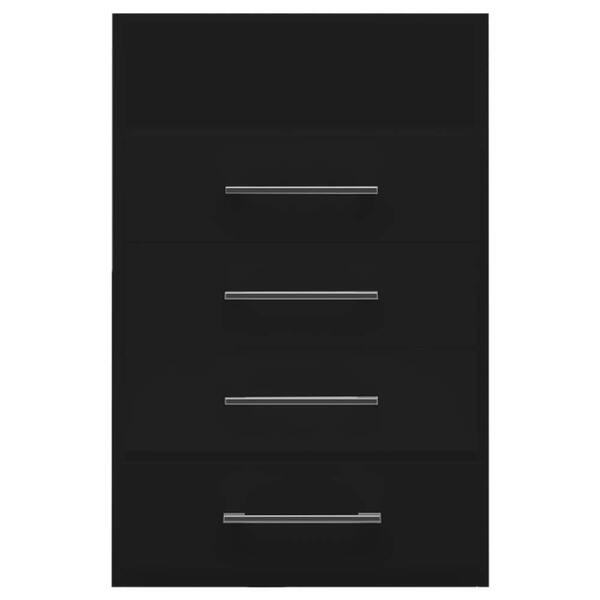 Cômoda Alta 4 Gavetas E 1 Nicho - Preto - Primolar | Leroy Merlin